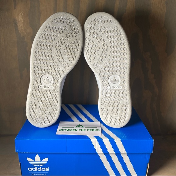 Adidas Stan Smith J White Sneakers 3.5 - Picture 9 of 13